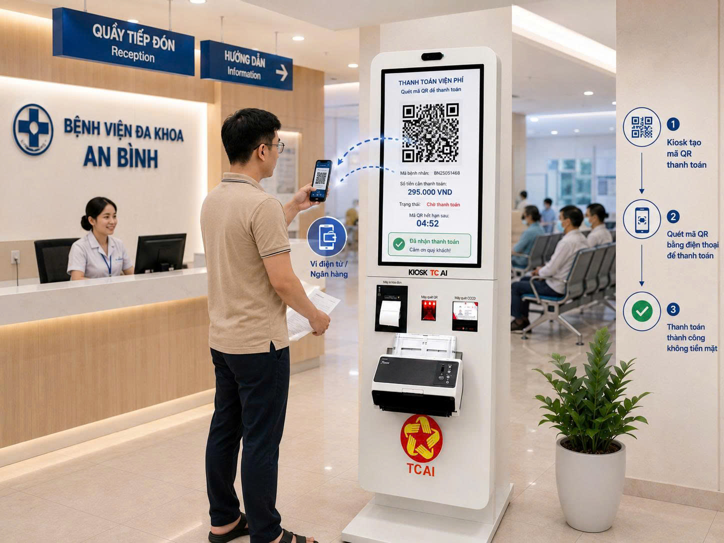 KIOSK BỆNH VIỆN BV01