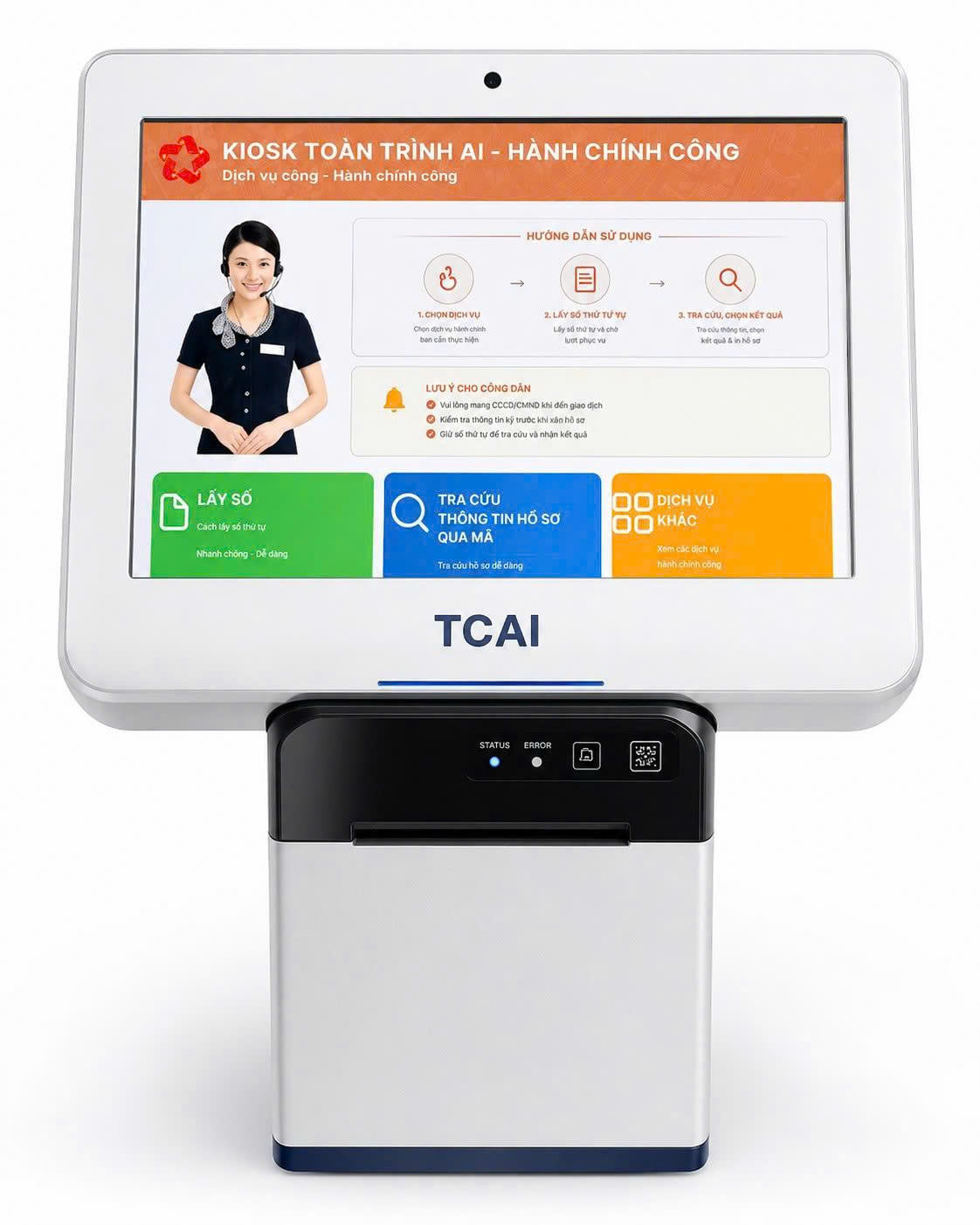 KIOSK LẤY SỐ CƠ BẢN LS04